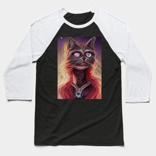 Kitty Cat Philippe Baseball T-Shirt